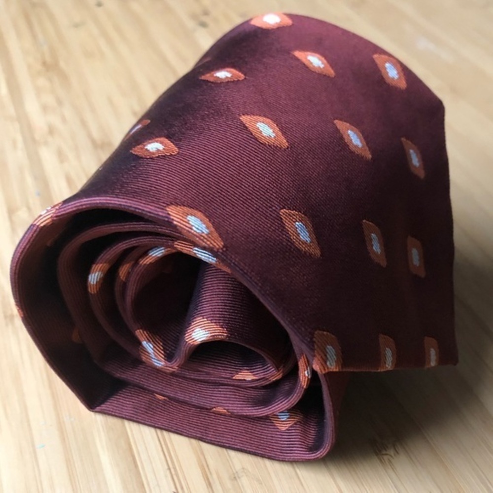 Etro Milano silk neck tie